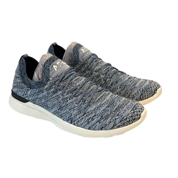 APL Men's Techloom Wave Running Shoe Midnight Melange Size 11 NIB - Picture 1 of 8